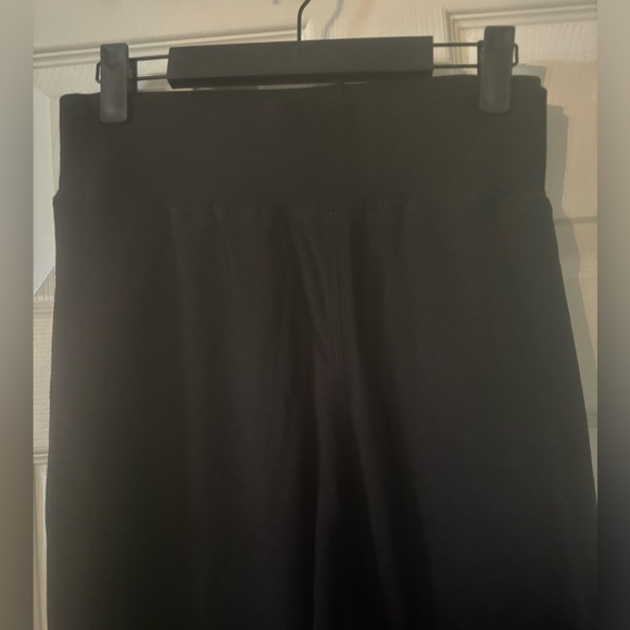 Black fleece wide waistband jogger - Picture 3 of 9
